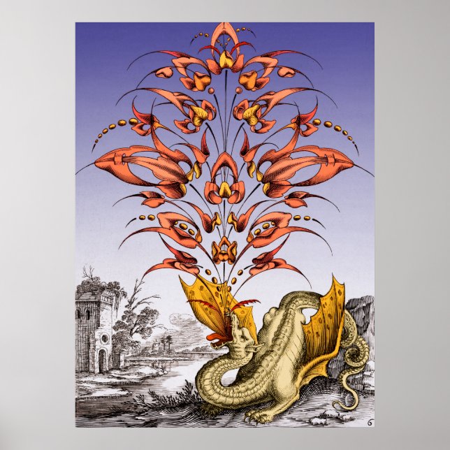 Dragens andedräkt poster (Framsidan)