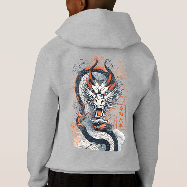 Dragens år 2024 t shirt (Baksida)