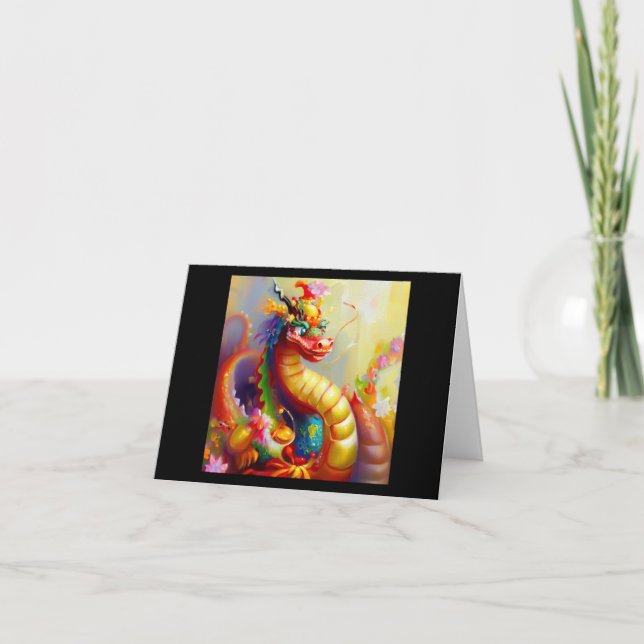 Dragens år 5 kort (Framsida)