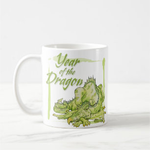 Dragens år kaffemugg