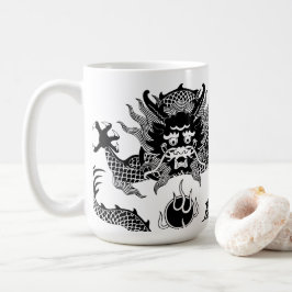 Dragens år kaffemugg