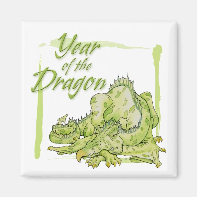 Dragens år magnet (Framsidan)
