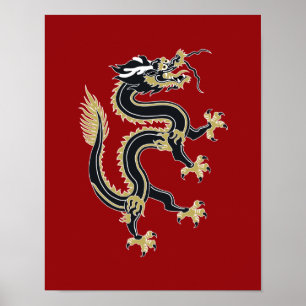 Dragens år poster