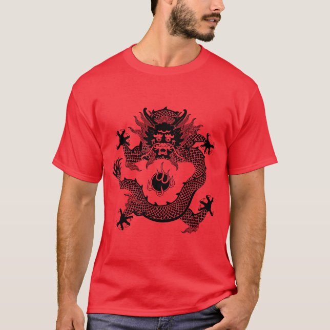 Dragens år t shirt (Framsida)