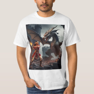 Dragens bane: Knight in the Ruins T Shirt