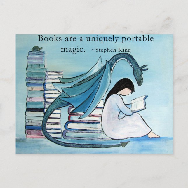 Dragens favorit Bok Vykort (Framsida)