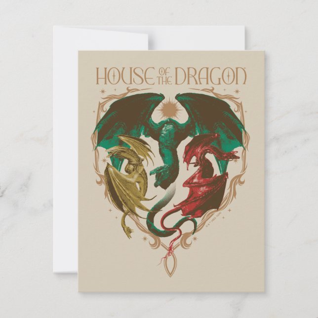 Dragens hus | Dragon Shield Anteckningskort (Framsida)