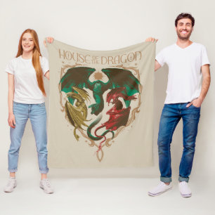 Dragens hus Dragon Shield Fleecefilt