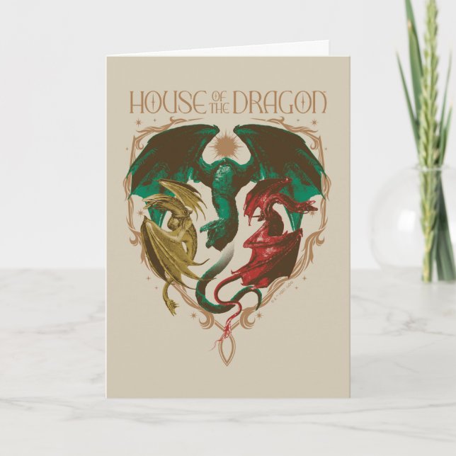 Dragens hus | Dragon Shield Kort (Framsida)