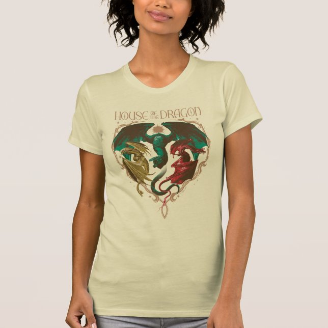 Dragens hus | Dragon Shield T Shirt (Framsida)