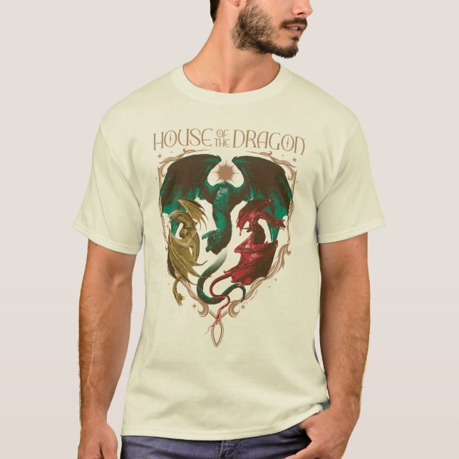 Dragens hus | Dragon Shield T Shirt (Framsida)