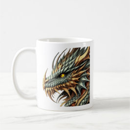 Dragens huvud kaffemugg