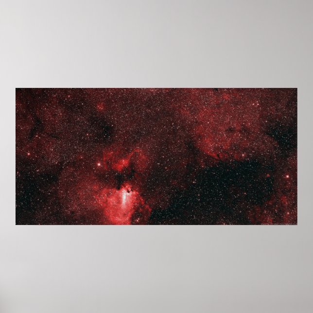 Dragens Lair - M17 Nebula Poster (Framsidan)