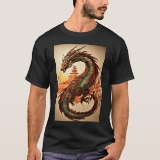 Dragens päls: Inkopplad i strömtatuering T Shirt