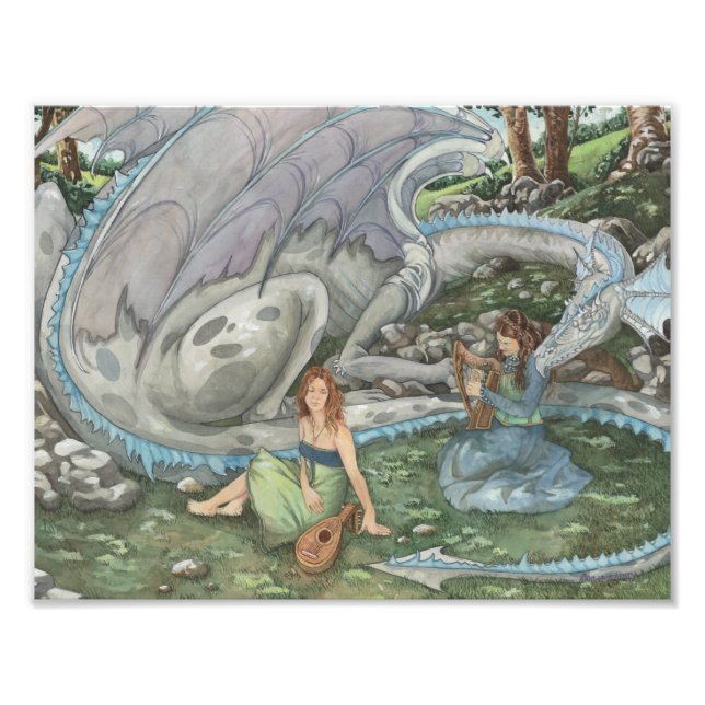 Dragens Sång Fototryck (Framsidan)