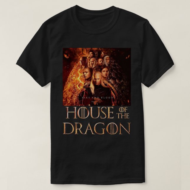 Dragens ursprungliga hus t shirt (Design framsida)