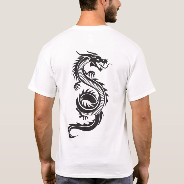 Dragens vrede t shirt (Baksida)