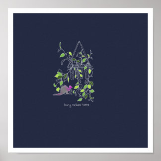 Drageringar och natur poster