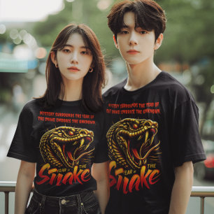 Dragkonst för 2025 Kinesiskt nyår T Shirt