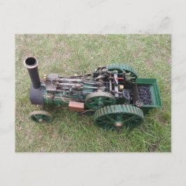 Dragkraft Motor Modell Vykort