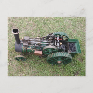 Dragkraft Motor Modell Vykort