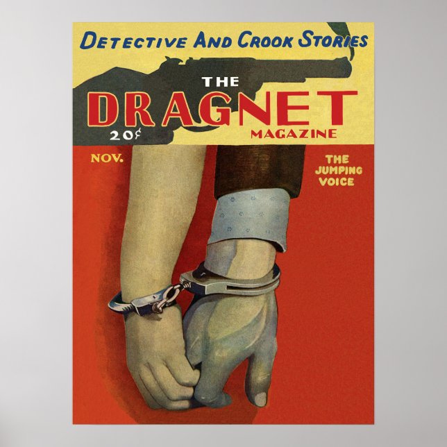 Dragnet Poster (Framsidan)