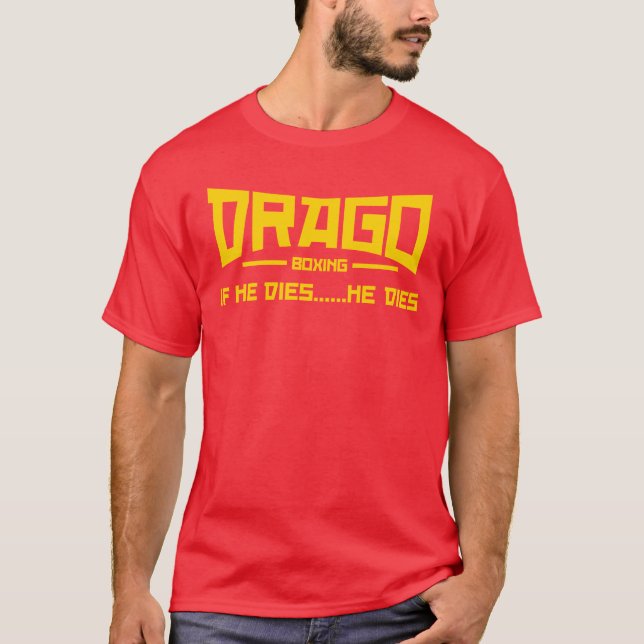 Drago boxning tee shirt (Framsida)