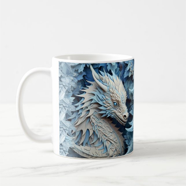 dragon 11oz kaffe mugg (Vänster)