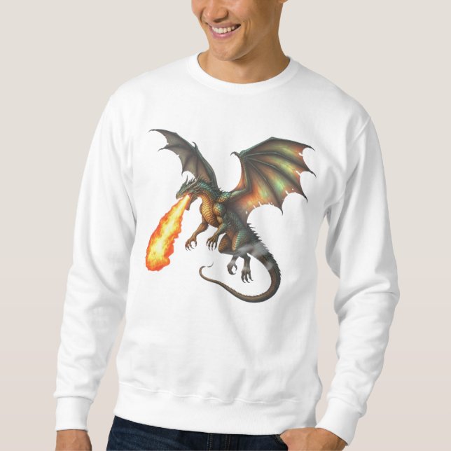 Dragon 1 lång ärmad tröja (Framsida)