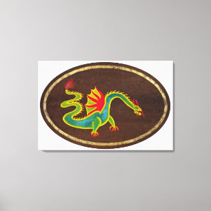 Dragon 2009 canvastryck