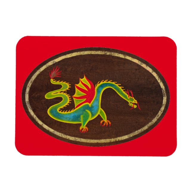 Dragon 2009 magnet (Horisontell)