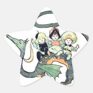 Dragon 3 Bold Babes Stjärnformat Klistermärke
