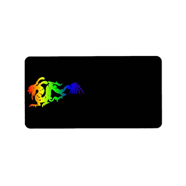 Dragon Address Label Adressetikett (Framsidan)