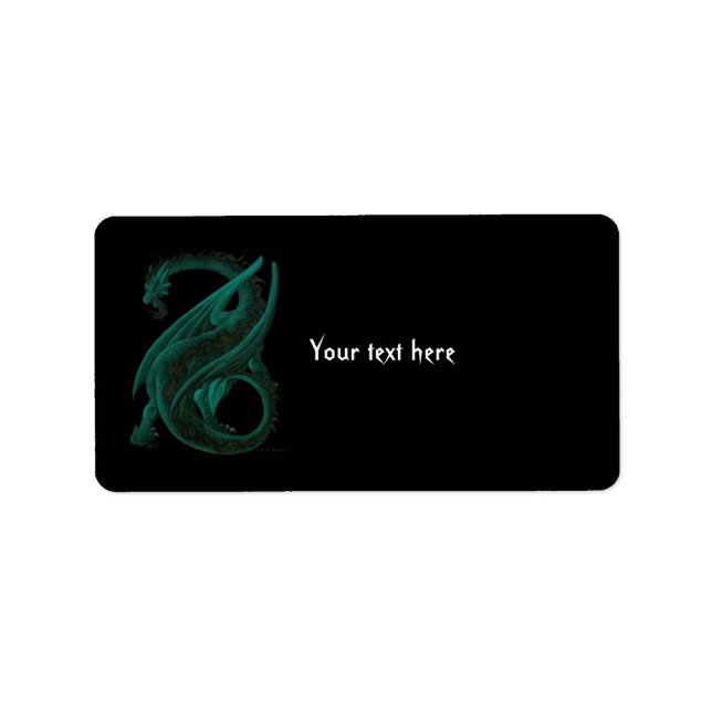 Dragon Adressetikett (Framsidan)