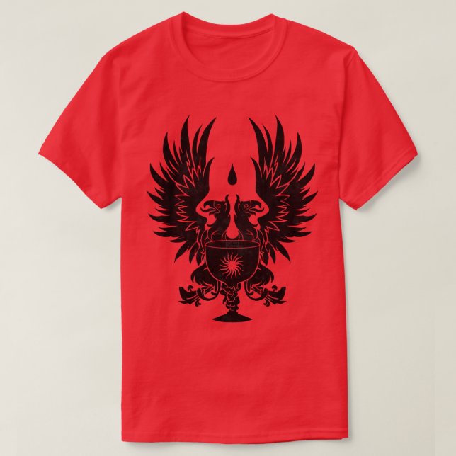Dragon Age Grått Warden T Shirt (Design framsida)