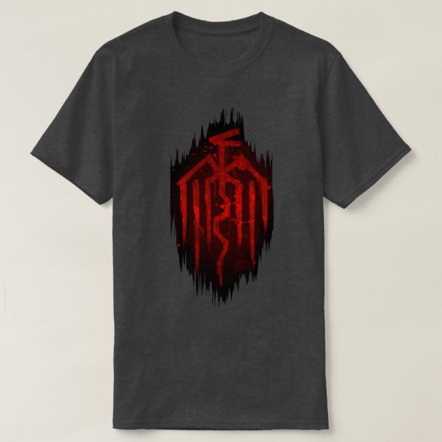 Dragon Age Kirkwall Graffiti T Shirt (Design framsida)