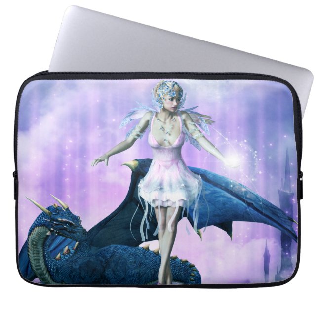 Dragon and Fairy Laptop Fodral (Framsidan)