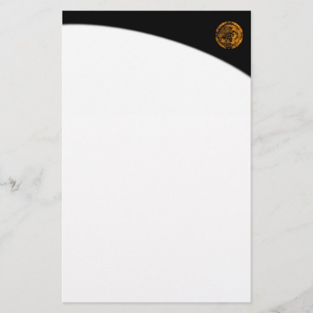 Dragon and Phoenix Stationery Brevpapper (Framsida)