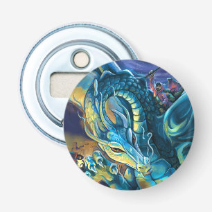 Dragon and Wizard Rider Flasköppnare