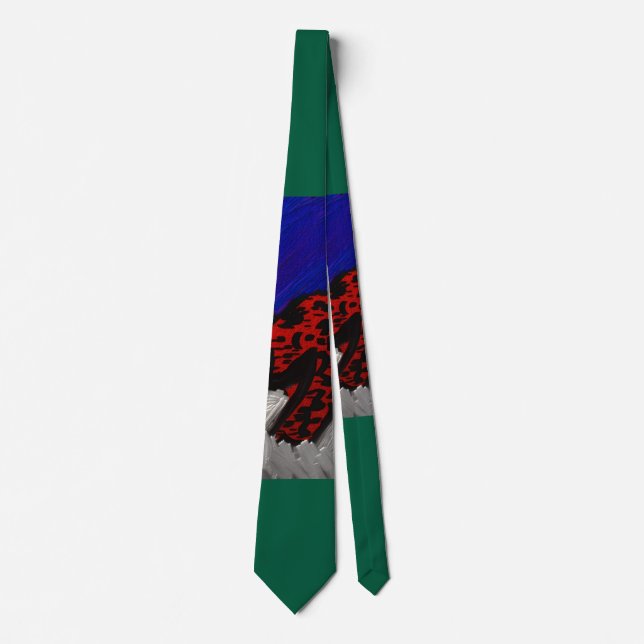 Dragon Angel Necktie Slips (Framsida)
