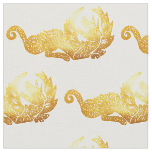 Dragon Anpassningsbar Combed Cotton (56 tum width) Tyg