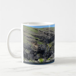 Dragon Ansikte Sten Cliffs Skye Kaffemugg
