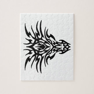 Dragon Ansikte Tattoo Pussel