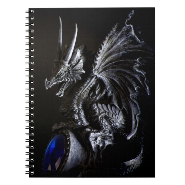 Dragon Anteckningsbok Med Spiral (Framsidan)