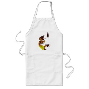 Dragon Apron Långt Förkläde