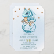 Dragon Aquamarine Astroid Boy Shower