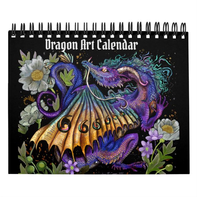 Dragon Art Calendar Kalender (Omslag)