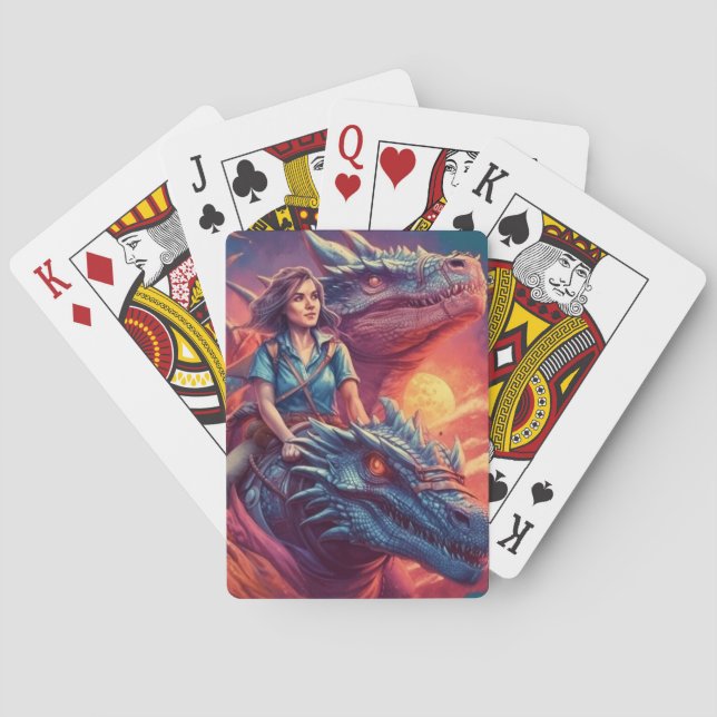 Dragon Art Casinokort (Baksidan)