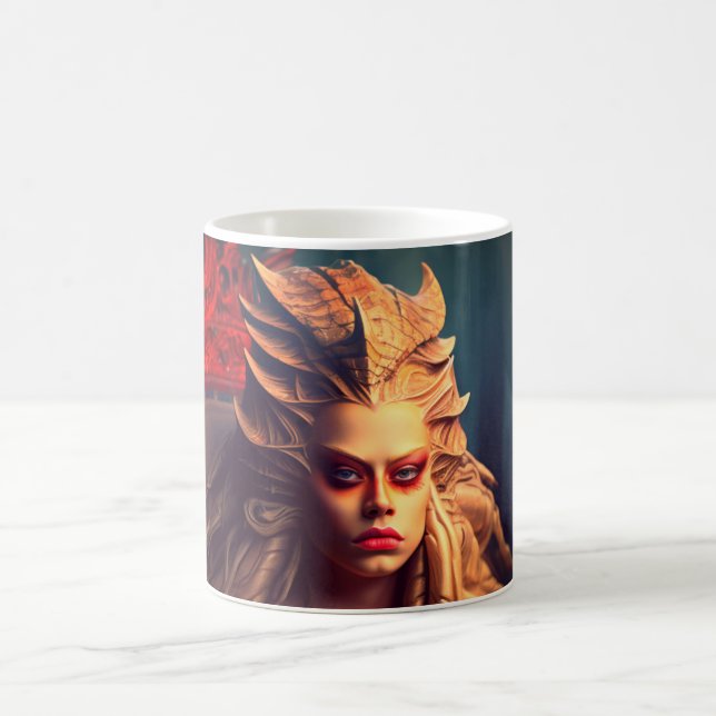 Dragon Art Dam Kaffemugg (Center)