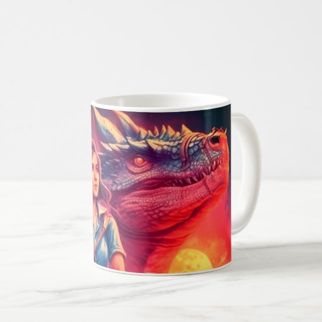 Dragon Art Kaffemugg (Framsida höger)